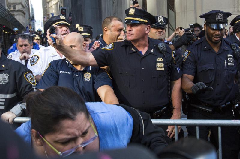 Manifestación en Nueva York