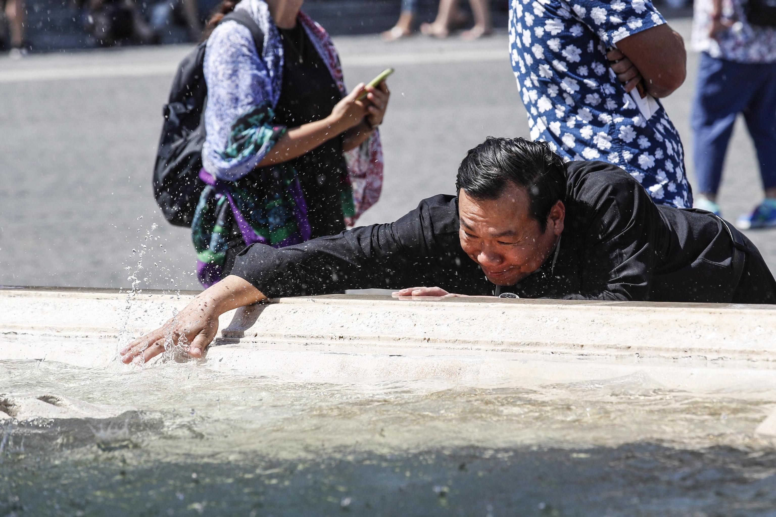 Ola de calor en Italia