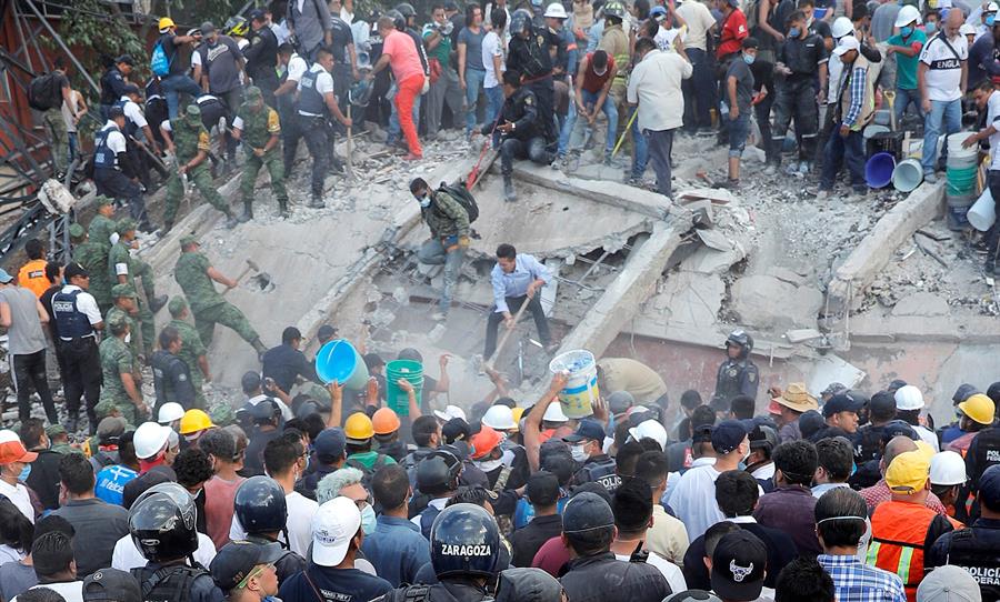 Sismo en CDMX