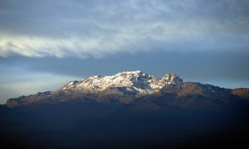 el Iztaccíhuatl 