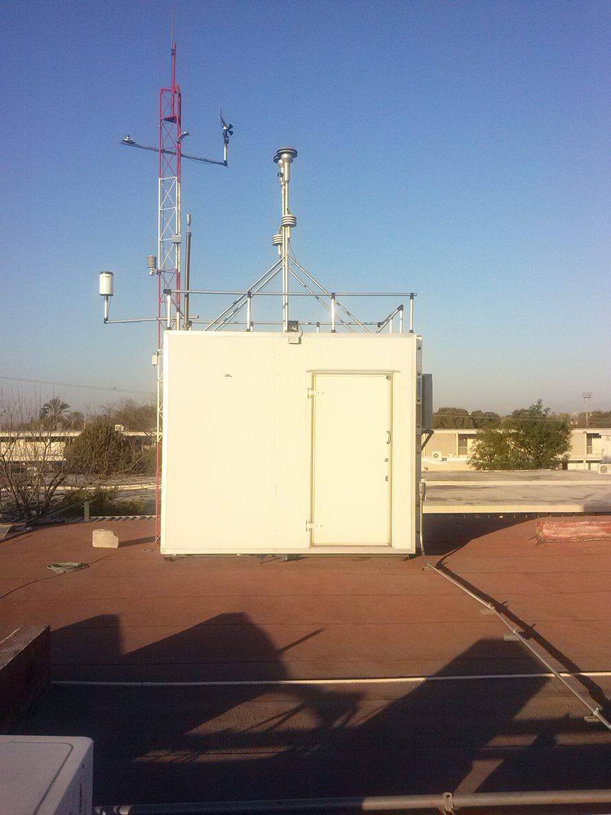 Estación de monitoreo atmosférico
