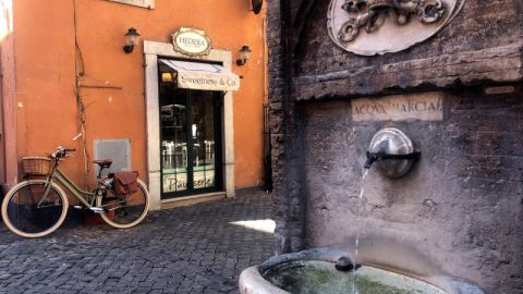 Fuentes de agua en Roma