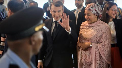 Emmanuel Macron  IV Asambela ONU