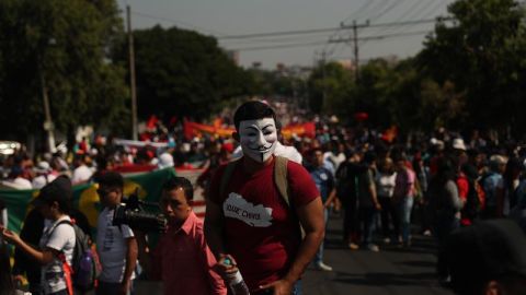Marcha por el agua en El Salvador 