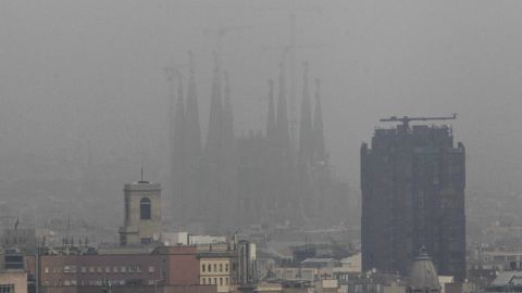 Barcelona contaminado