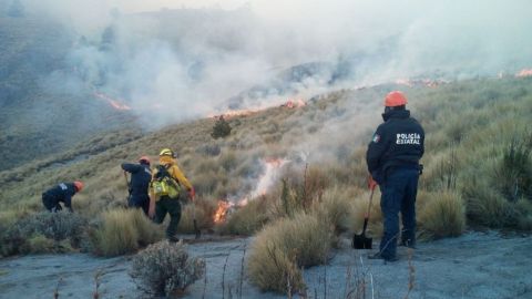 Incendio en Tlaxcala