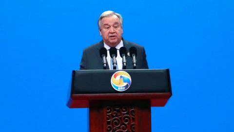 El secretario general de las Naciones Unidas, Antonio Guterres