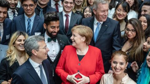 La canciller alemana, Angela Merkel