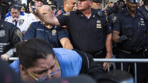 Manifestación en Nueva York