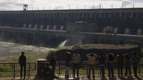 La presa de Itaipú 