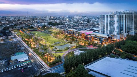 El Parque Centenario Universidad de Chulalongkong