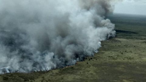 Incendio Reserva de la Biósfera SianKaan