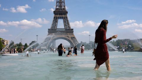 Ola de calor en París