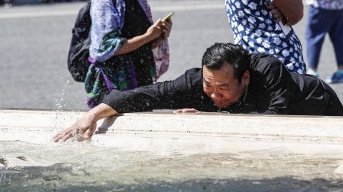 Ola de calor en Italia