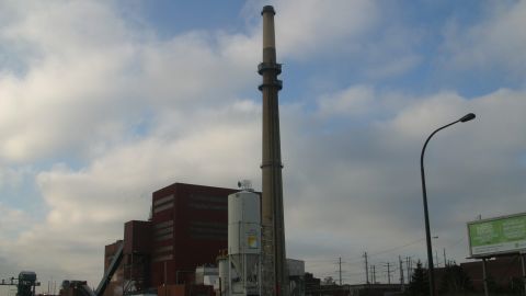 Chimenea. Calidad del Aire