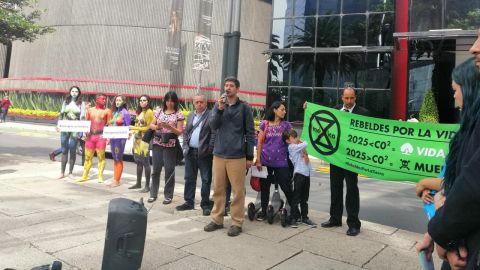 Manifestación en CDMX