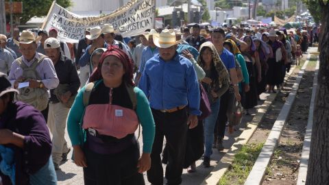 Manifestación en Chiapas