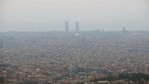 Contaminación del aire en Bercelona