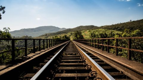 Vías de ferrocarril