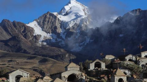 El nevado Huayna Potosí