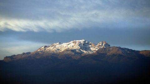 el Iztaccíhuatl 