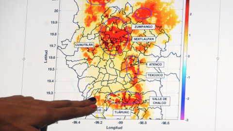 Mapa del Valle de México