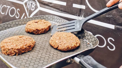 Hamburguesa de chapulín