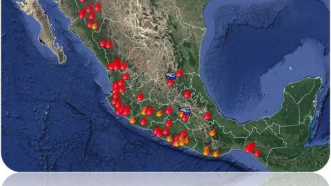 Incendios en México