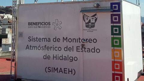 Estación de monitoreo atmosférico 