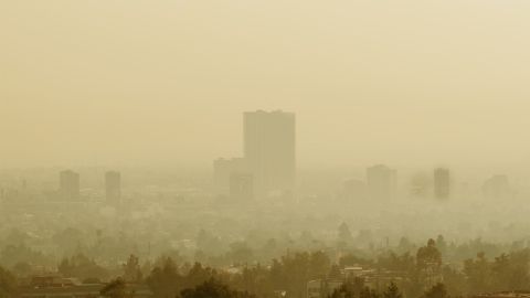 Contaminación del aire CDMX