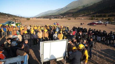 Incendio en Coahuila