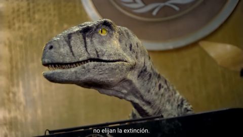 Dinosaurio en la ONU