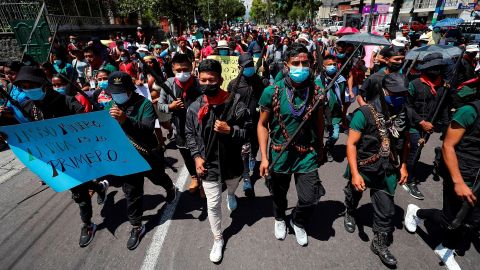 Indígenas de comunidades amazónicas