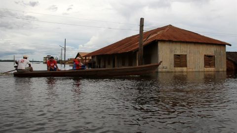 Inundación en Bolivia