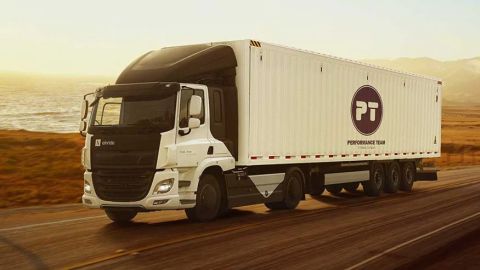 Camión eléctrico Maersk