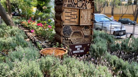 Hotel para polinizadores
