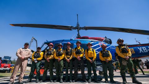 Combate a incendios forestales