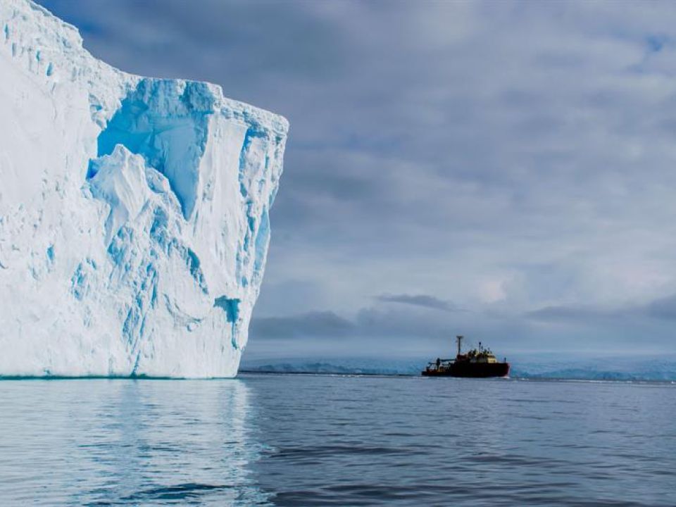 Científicos en la Antártida