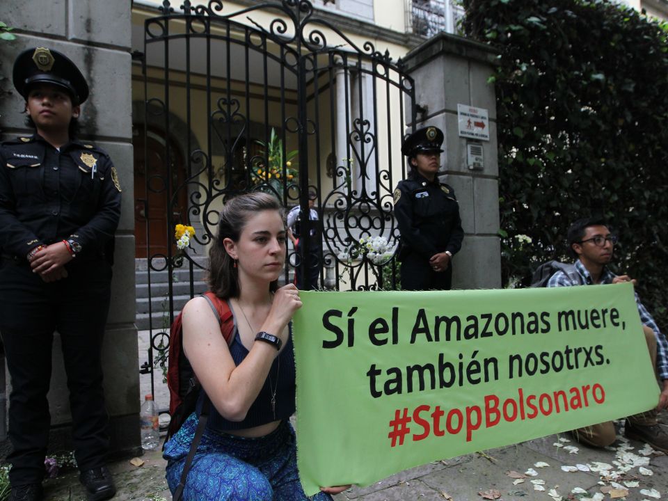 Protestas contra Bolsonaro