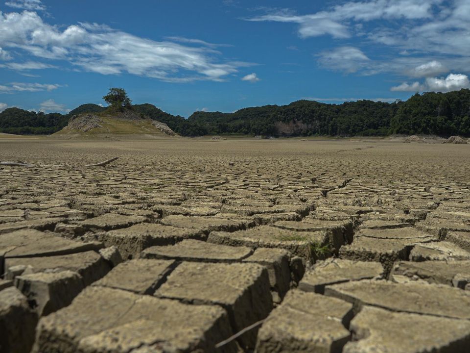 El lago seco Metzabok en San Cristóbal de las Casas