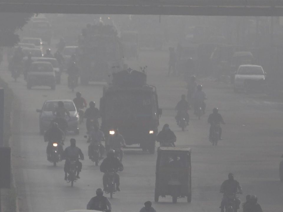 Contaminación en Pakistán