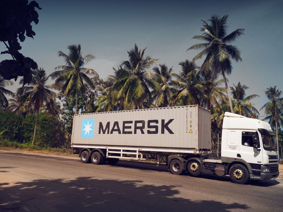 Camión Maersk