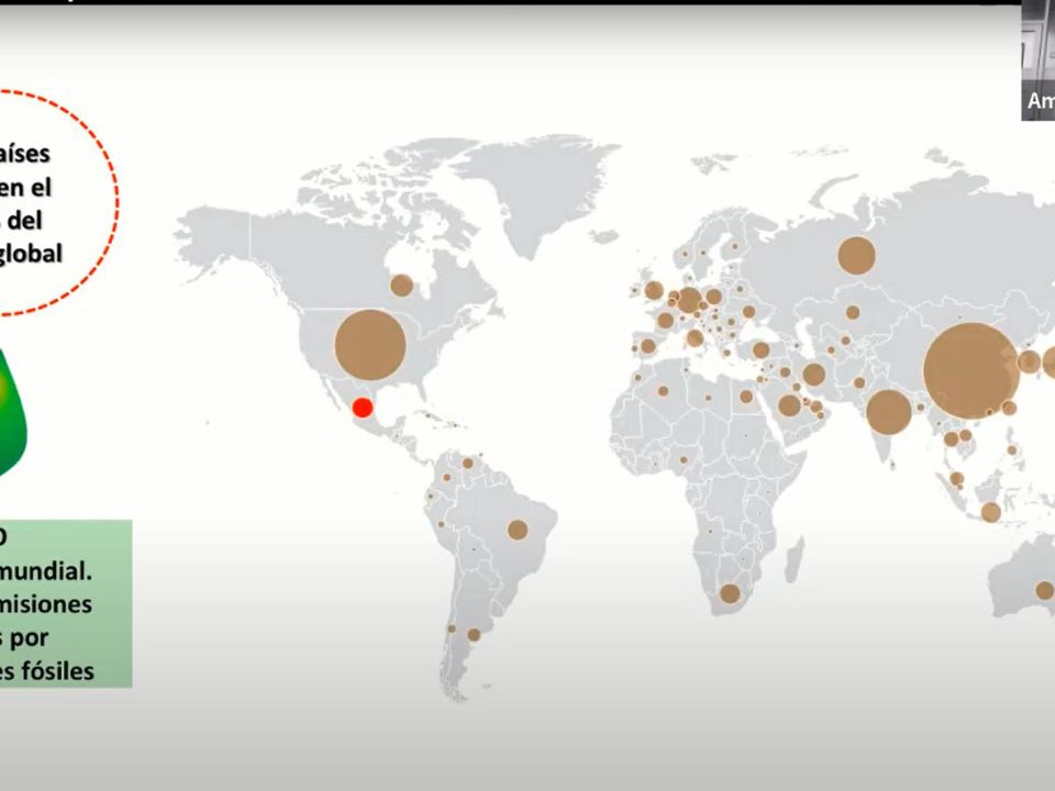 Mapa Emisiones UNAM