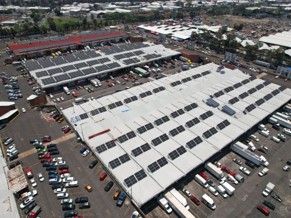 Planta Solar Fotovoltaica de la Central de Abasto (CEDA) 