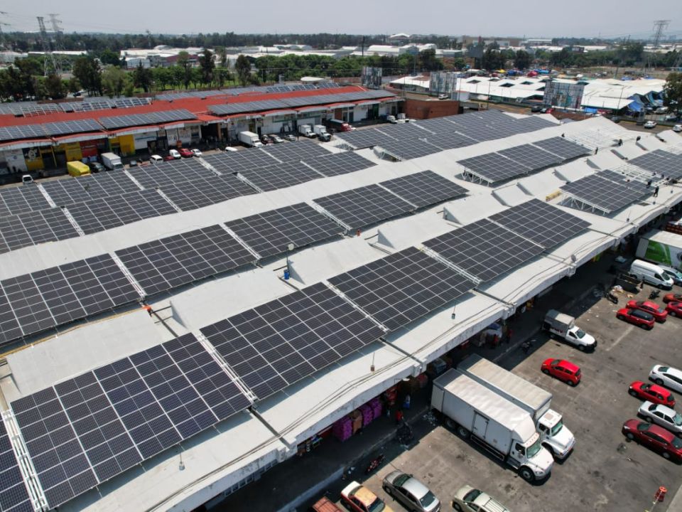 Planta Solar Fotovoltaica de la Central de Abasto (CEDA) 