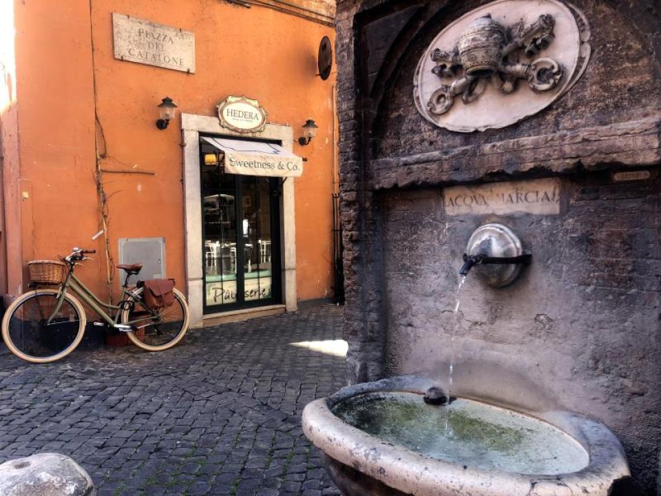 Fuentes de agua en Roma