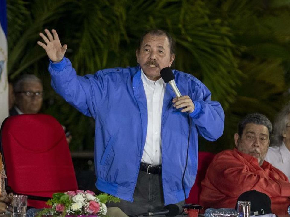 Daniel Ortega, presidente de Nicaragua. 
