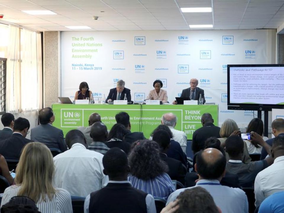 IV Asamblea de ONU Medio Ambiente 13 marzo