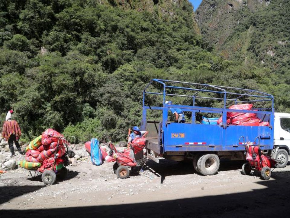 Residuos sólidos en Machu Picchu