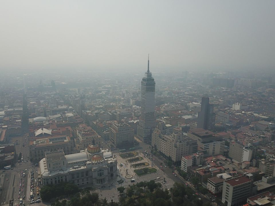 Contaminación del aire en CDMX